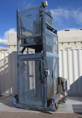 Pflow industries inc. freight elevator dm series price reduced! for sale