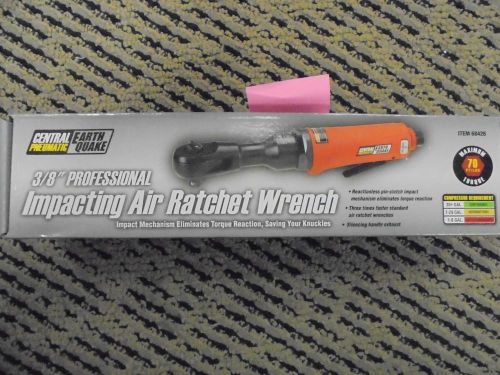 Central Pneumatic Earthquake 3/8&#034; Pro Impacting Air Ratchet Wrench 68426 NEW
