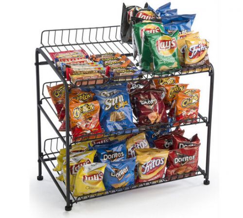 Snack shop wire countertop display rack19396 for sale
