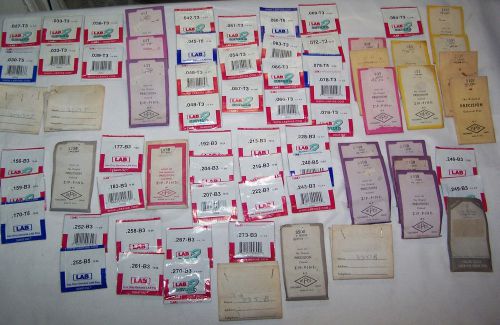 Large Lot Lab And Zipco Top And Bottom Pins 70 Unopened Packs Over 6500 Pins