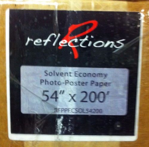 Reflections Economy Solvent Photo Poster Paper - 54&#034; x 200&#039;