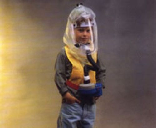 Child safe pro gas mask hood for sale