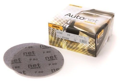 Mirka ae23205015 5&#034; autonet 150 grit mesh grip (hook and loop) sanding discs - for sale