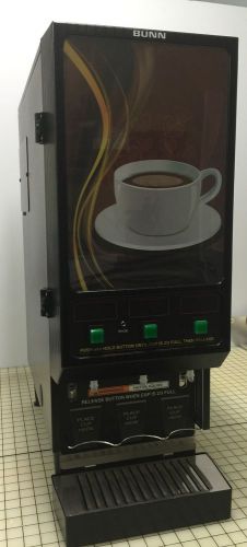 Bunn FMD-3 Cappuccino Machine 3 Head Digital Push Button 3 Flavor New