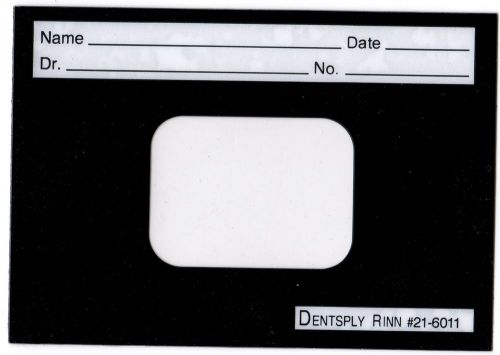Dentsply X-Ray Rinn Mounts, 21-6011 view pocket mounts - 218/1 mount, unused
