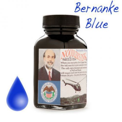 Noodler&#039;S Ink Bernake Blue (Fast Dry) 90Ml Ink Bottle Refill