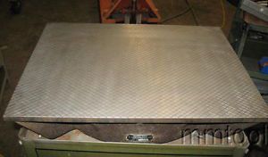 18&#034; X 24&#034; CAST IRON LAPPING PLATE ***XLNT***