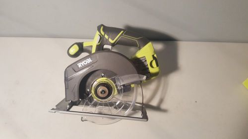 Ryobi one+ cordless circular saw 18-volt 6-1/2 in. powertool only wood cutting for sale