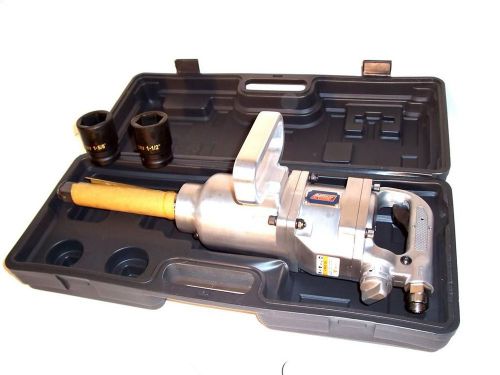 1&#034; DRIVE AIR IMPACT WRENCH LONG SHANK 1900 FT/LB TOOLS ATE