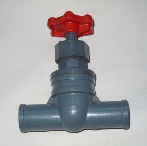 Pvc asahi av gate style valve scop ends, slip on tubing fittings,150 psi,inline for sale