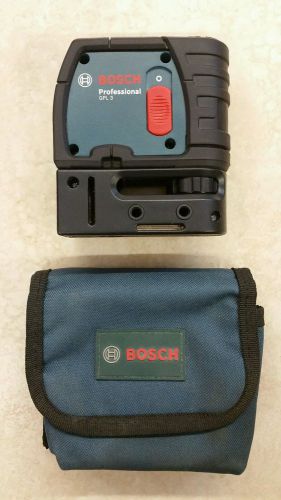 Nice BOSCH Professional GPL 3 Self Leveling Laser Level with Case!!!