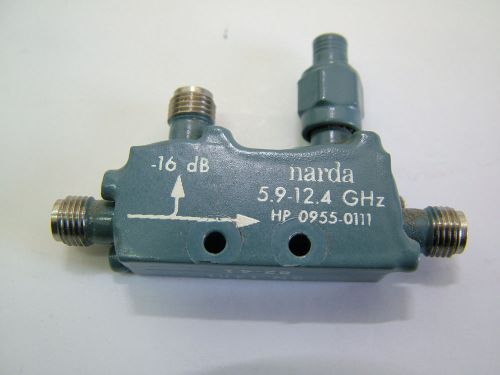 Directional coupler hp 0955-0111 5.9 - 12.4GHz 16dB NARDA