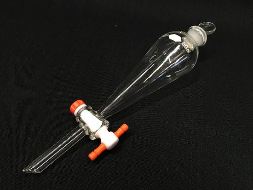 Kimax 60 ml separatory funnel with ptfe stopcock w/glass stopper for sale