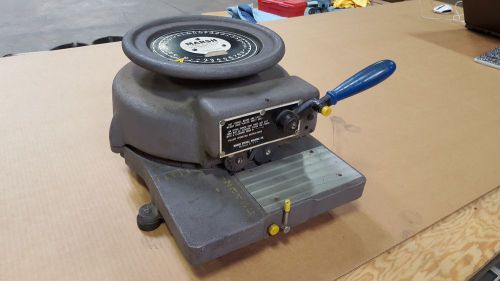 Marsh Stencil Cutter Machine, Model H 1/2 Inch