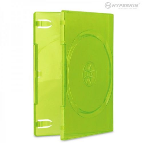 50 Xbox 360 Green DVD CD Game Boxes Cases, Singles, Translucent