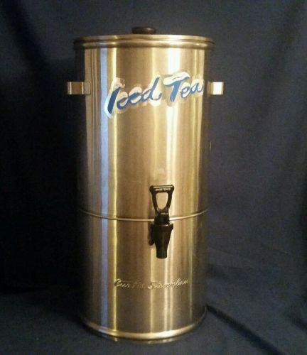 Curtis Streamliner Iced Tea Dispenser 5Gal. TC-5h-s  Catering Party Restaurant