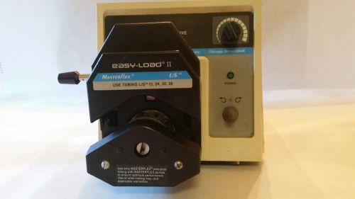 Cole-parmer masterflex l/s peristaltic pump 7520-40 with 77200-62 easy load head for sale