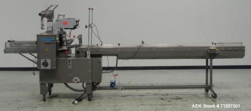 Used- Doboy Model Scotty II Horizontal Flow Wrapper. Machine is capable of speed