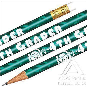 Foil 4th Grader Pencils - 144 pencils per order
