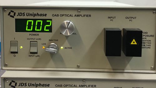 JDS Uniphase  OAB 1552+20FP0  Erbium-Doped Fiber Amplifier