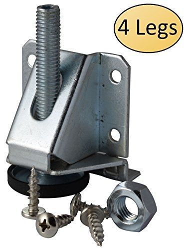Dugan hardware systems d.h.s. heavy duty leveler legs w/ lock nuts - 600 lb. for sale