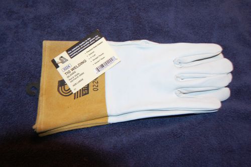 Steiner Tig Welding Gloves Size Large 0224L Premium Grain Kidskin