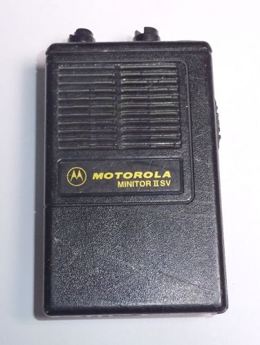 Motorola Minitor II SV Pager F1:  461.9750   F2:  0.0000