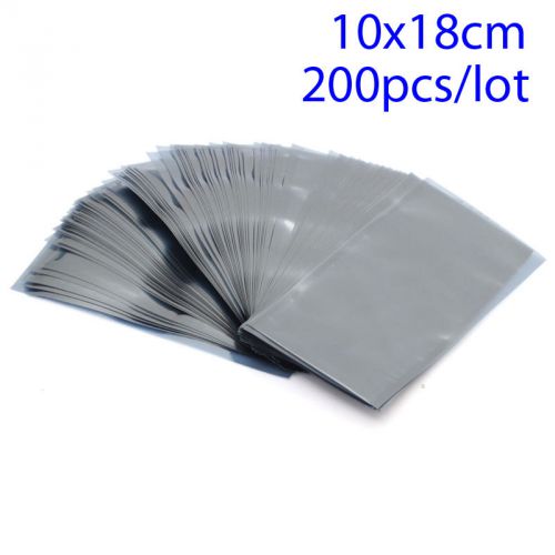 200Pcs/Lot Plastic Anti-Static Bags for HDD / PC / LCD etc, Size: 18 x 10cm