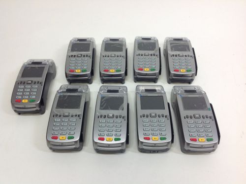 Lot of 9 VeriFone VX520C Credit Card Terminal