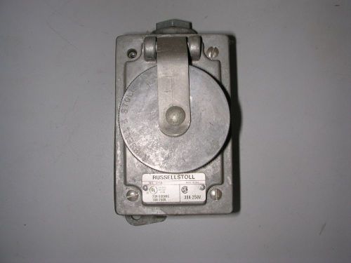 Russellstoll # 3754 30a 250v outlet for sale