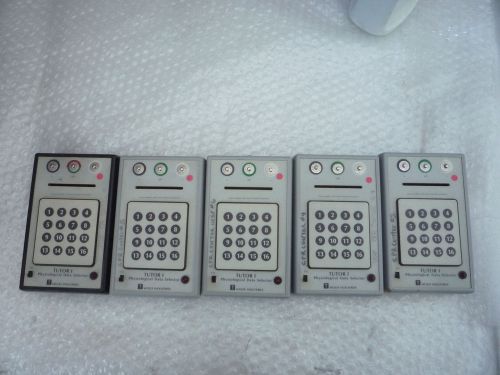 WOLFF TUTOR I PHYSIOLOGICAL DATA SELECTOR POWERS ON-LOT OF 5(ITEM # 1881 A-E-14)