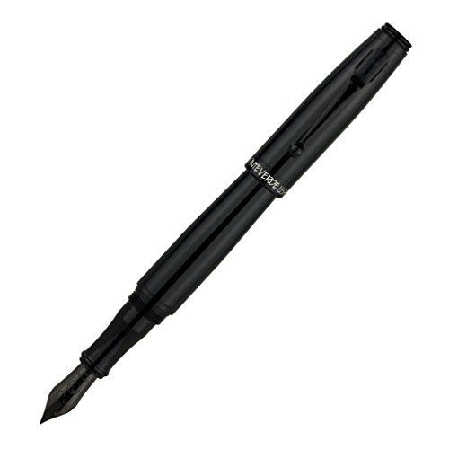 Monteverde Invincia Color Fusion Fountain Pen, Stealth Black, Medium Nib