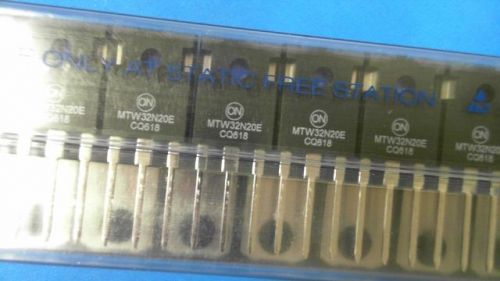 15-pcs fet/mosfet n-channel 200v 32a on semi mtw32n20e 32n20 for sale