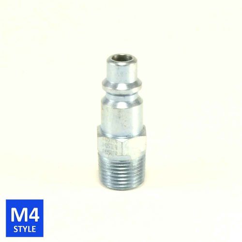 Foster 4 series quick coupler plug 3/8 body 3/8 npt air and water hose fittings for sale