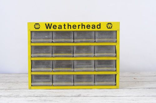 Vintage weatherhead 16 drawer tool box weatherhead parts box parts drawers for sale