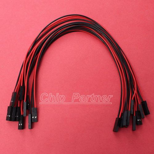 20PCS Dupont Wire Female to Female 2.54mm 25cm 24AWG 2P XH2.54-2P Connector