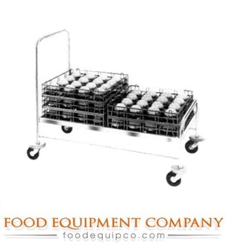 Piper 721-1 Tray Cart double tray stacks open style for two stacks of 15...