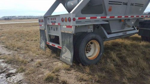 2008 trailking tandem axle belly dump pup trailer (stock #1932) for sale