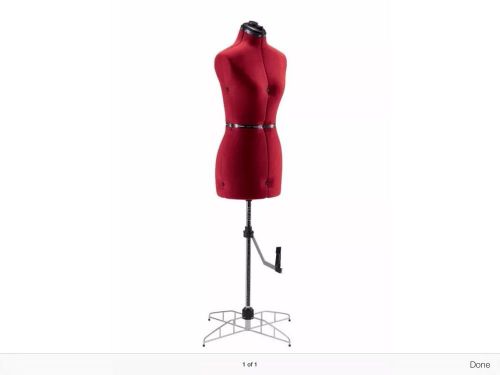 Singer df250cl small dress form, red for sale
