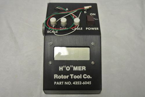 H&#034;O&#034;MER Homer Transducer Test Instrument 700 Ohm Bridge Rotor Tool Co Tester