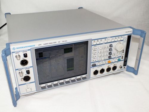 Rohde &amp; Schwarz UPV Audio Analyzer (U1, U2, B1, B2, B3, B41) R+S DC-250kHz
