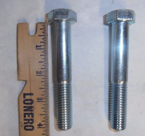 Lot of 99 steel hex head bolt cap screw 5/8&#034;-11 four inches long grade 5 new (e5 for sale