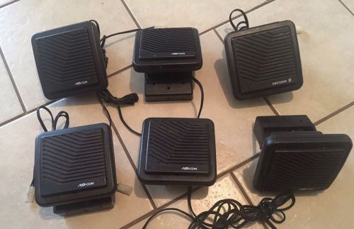 Lot Of 6  Macom Radio External 40 watt Speaker 19A149590P11 Speakers