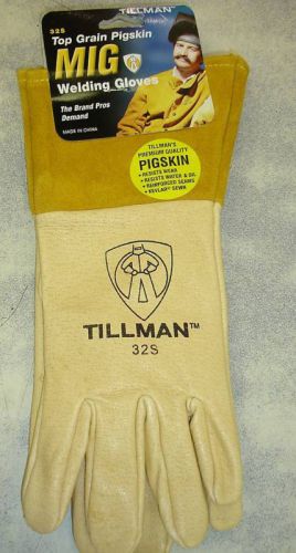 Tillman 32s tig gloves small top grain pigskin for sale