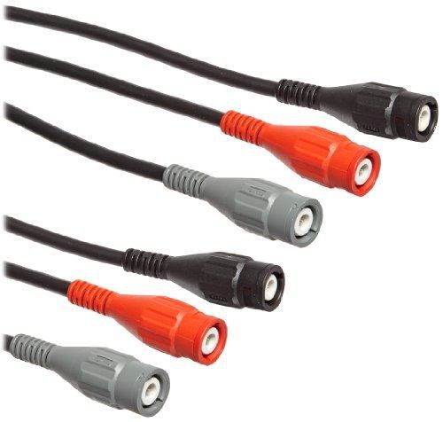 Fluke PM9091/001 3 Piece Coaxial BNC Cable Set, 1.5m Cable Length, 50 Ohms