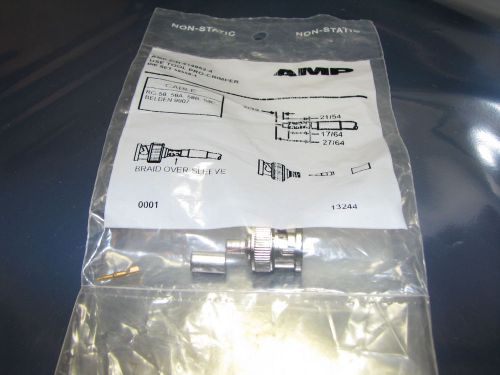 TYCO/AMP BNC Cable Crimp AMP P/N 414852-4 adapter, 50 ohm