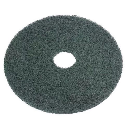 Advantage Microtron A02 Scrubbing Pad, 15 Inch Green Pack Of Four.