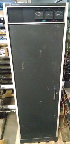 Motorola purc micor series vhf high power repeater paging base station cabinet for sale
