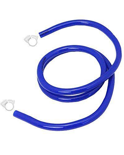 Kegco bf ala516-5 i.d air line assembly &amp; 2 snap clamps, 5/5/16&#034;, blue for sale