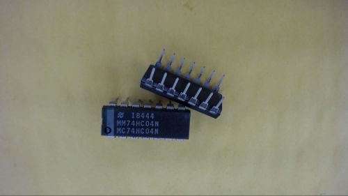 NATIONAL MM74HC04N / MC74HC04N Dip Integrated Circuit New Lot Quantity-10